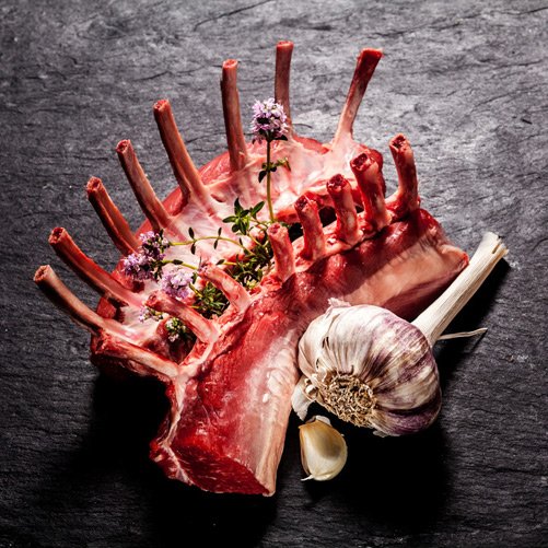 Carré de viande préparé par la Boucherie Maillefer